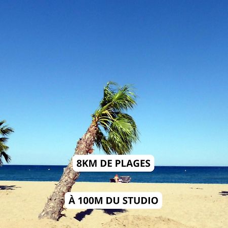 Appartement A 100M De La Plage - Terrasse & Parking Prive Le Barcarès Zewnętrze zdjęcie