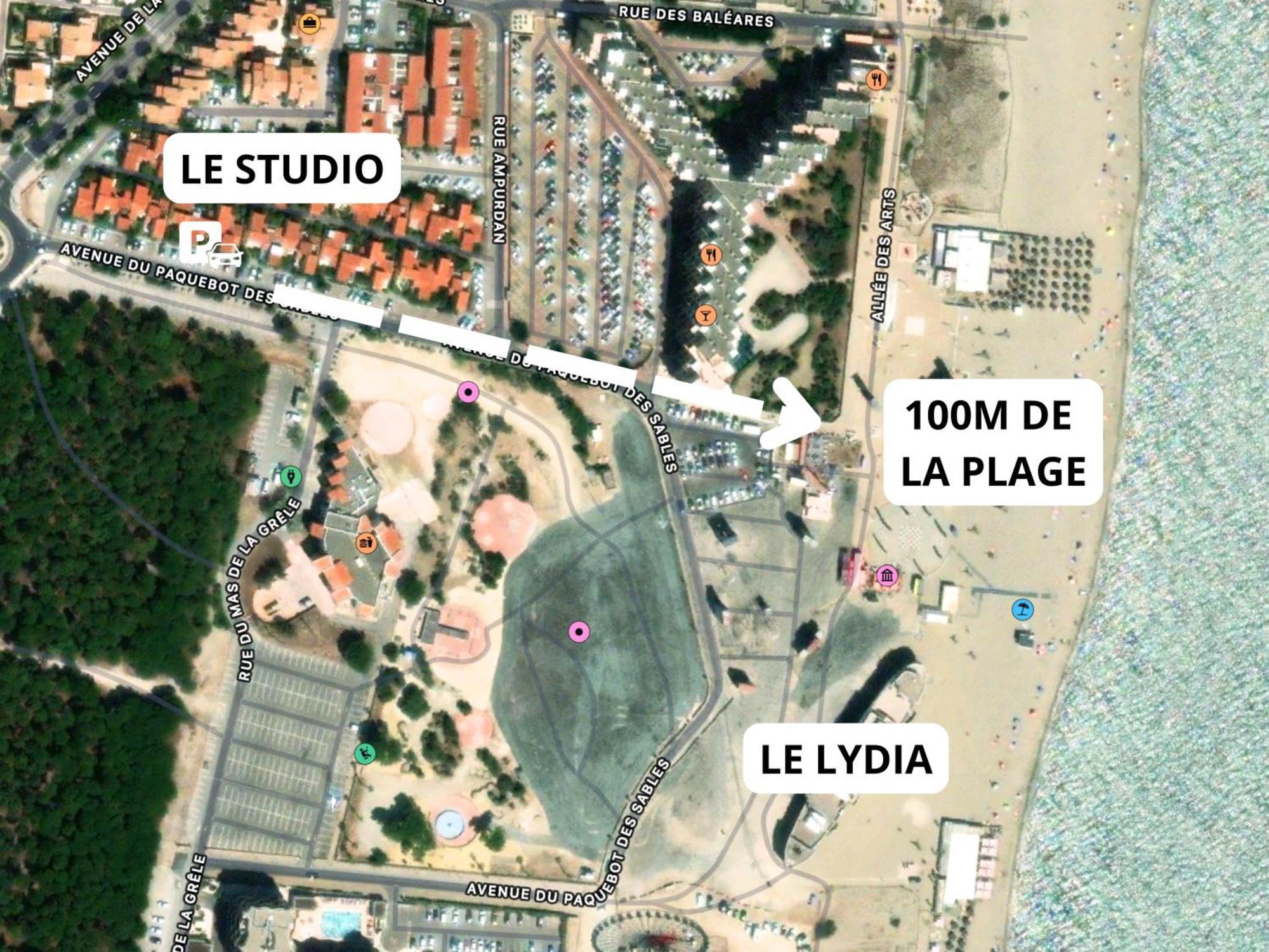 Appartement A 100M De La Plage - Terrasse & Parking Prive Le Barcarès Zewnętrze zdjęcie